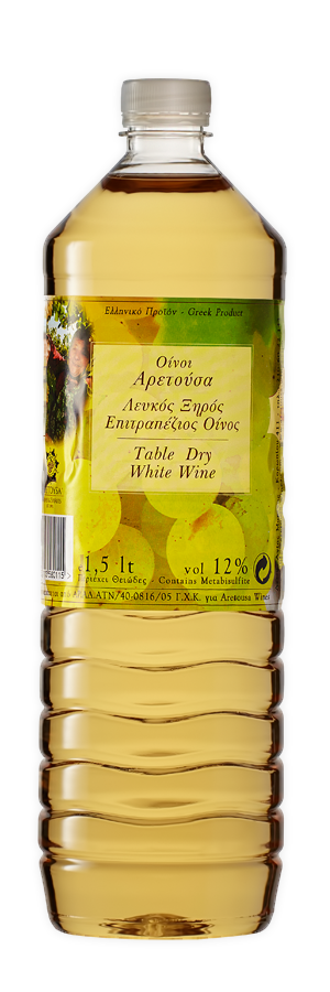 Dry White Wine Aretousa 