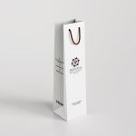 Luxury Wine Gift Bag Λευκή